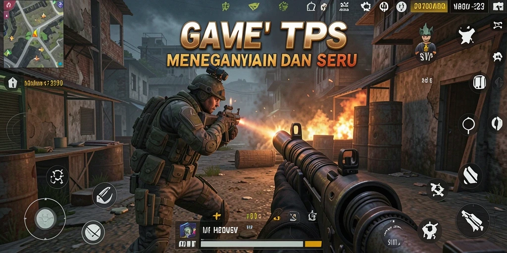 Screenshot gameplay 6SVIP dengan aksi perang yang mendebarkan.