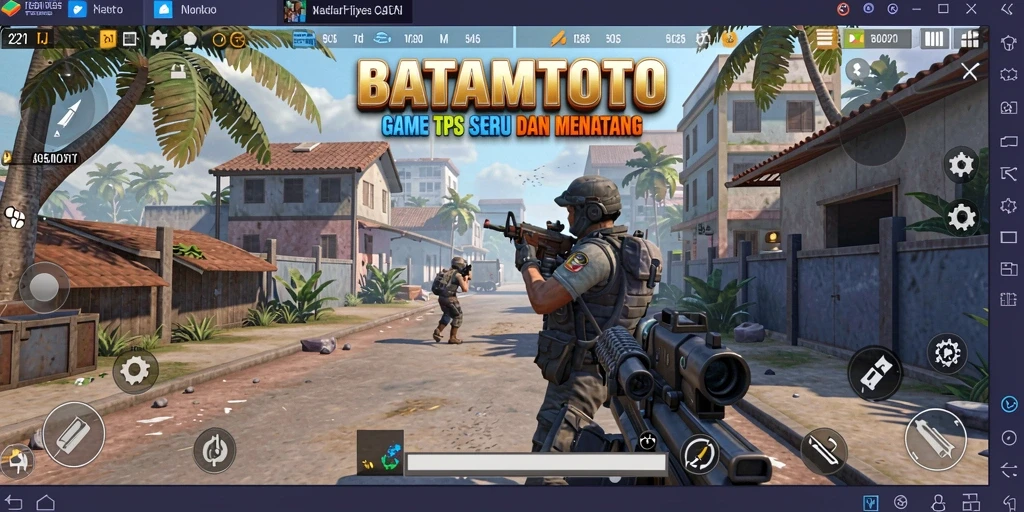 Tampilan menarik dari gameplay intens BATAMTOTO.