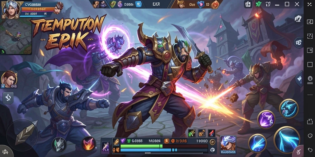 Tampilan mengesankan dari gameplay <strong>CVG8888</strong> yang seru dan penuh aksi.
