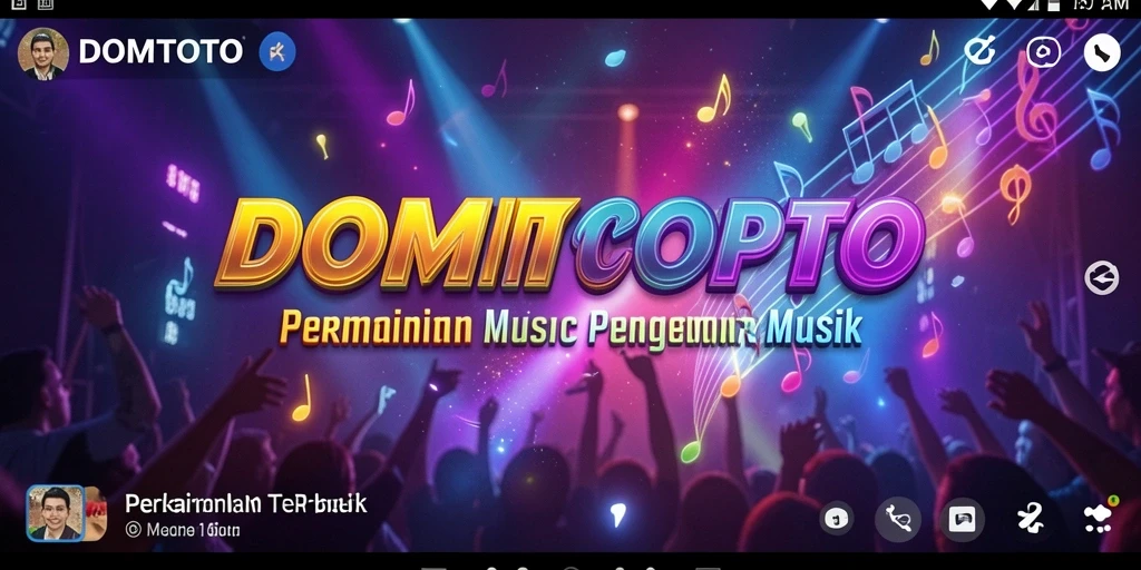 Tampilan utama DOMTOTO, menunjukkan gameplay yang seru dan menarik.