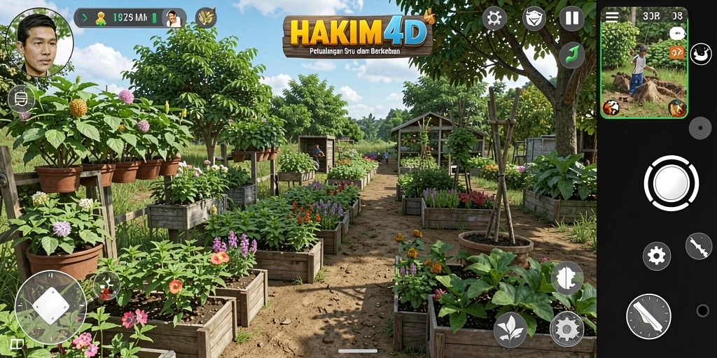 Tampilan gameplay HAKIM4D yang menarik dan penuh warna.