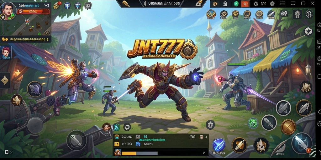 Screenshot utama JNT777 menampilkan antarmuka aplikasi Utility yang intuitif.