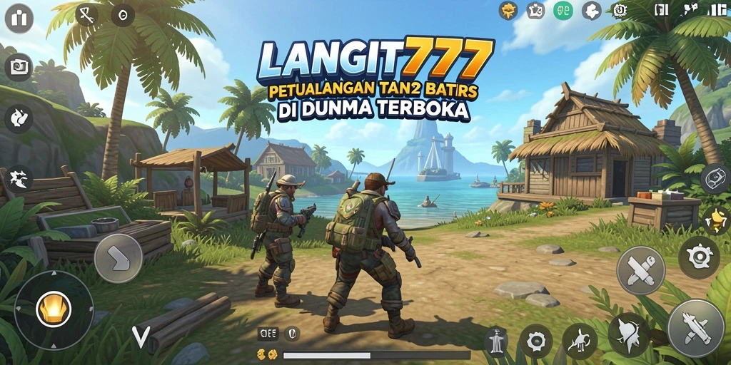Tampilan gameplay seru di dunia terbuka LANGIT777.