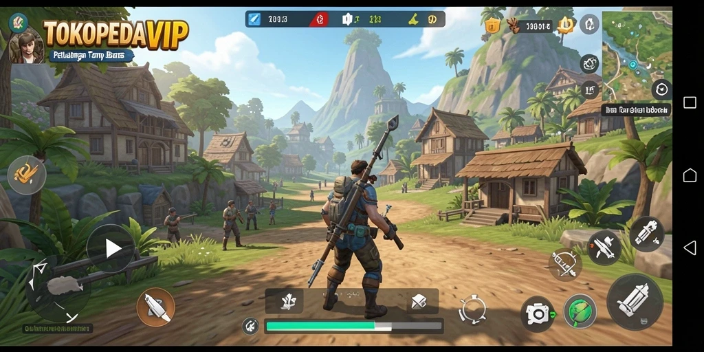 Tangkapan layar gameplay TOKOPEDIAVIP dengan eksplorasi yang mendalam.